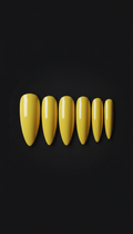 Runway Yellow Almond Nails